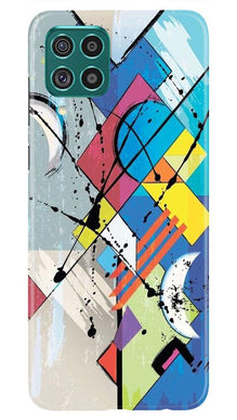 Modern Art Mobile Back Case for Samsung Galaxy M32 (Design - 235)