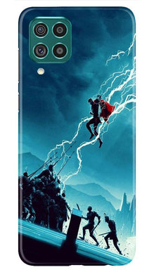 Thor Avengers Mobile Back Case for Samsung Galaxy M32 (Design - 243)