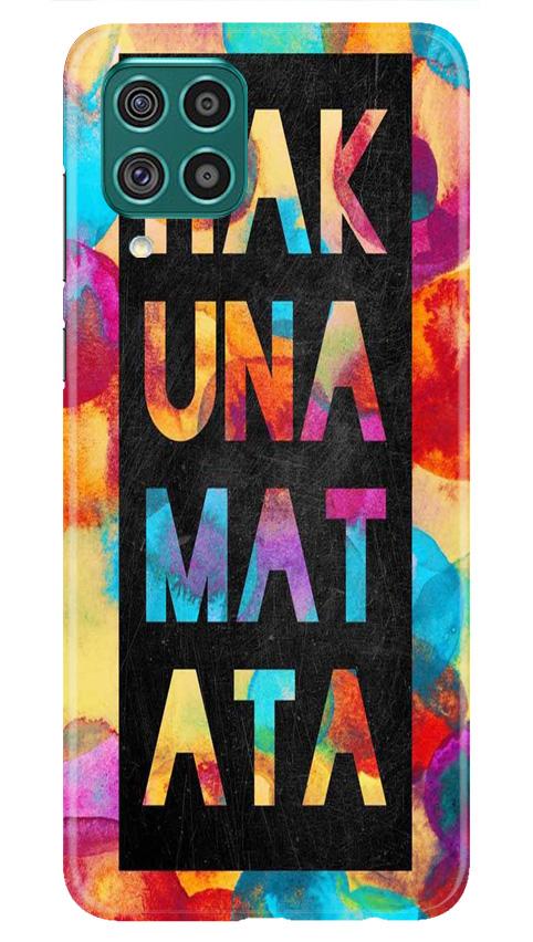 Hakuna Matata Mobile Back Case for Samsung Galaxy M12 (Design - 323)