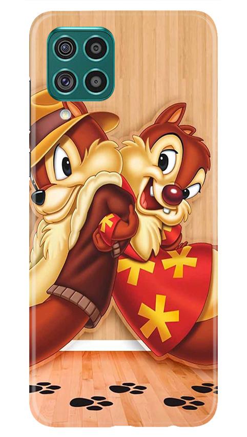 Chip n Dale Mobile Back Case for Samsung Galaxy F62 (Design - 335)