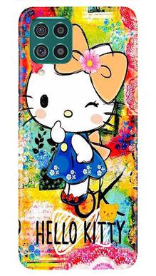 Hello Kitty Mobile Back Case for Samsung Galaxy M32 (Design - 362)