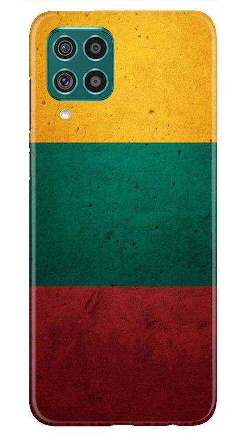 Color Pattern Mobile Back Case for Samsung Galaxy M12 (Design - 374)