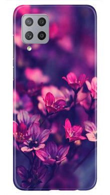 flowers Mobile Back Case for Samsung Galaxy M42 (Design - 25)