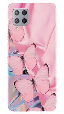 Butterflies Mobile Back Case for Samsung Galaxy M42 (Design - 26)