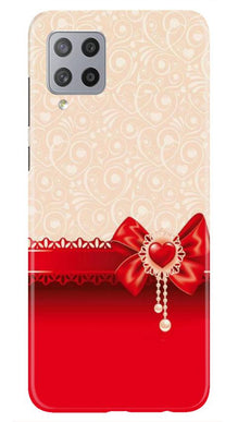 Gift Wrap3 Mobile Back Case for Samsung Galaxy M42 (Design - 36)