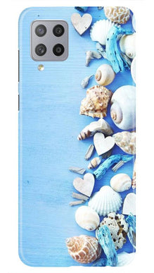 Sea Shells2 Mobile Back Case for Samsung Galaxy M42 (Design - 64)