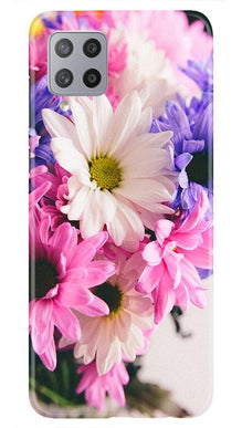 Coloful Daisy Mobile Back Case for Samsung Galaxy M42 (Design - 73)