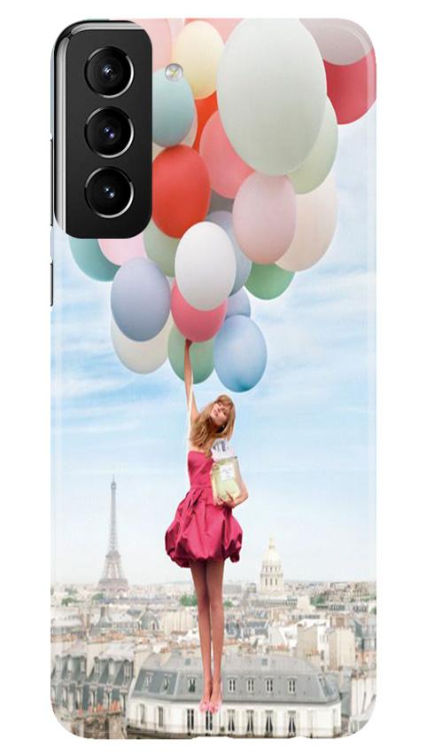 Girl with Baloon Case for Samsung Galaxy S21 Plus