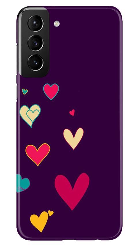 Purple Background Case for Samsung Galaxy S21 Plus(Design - 107)