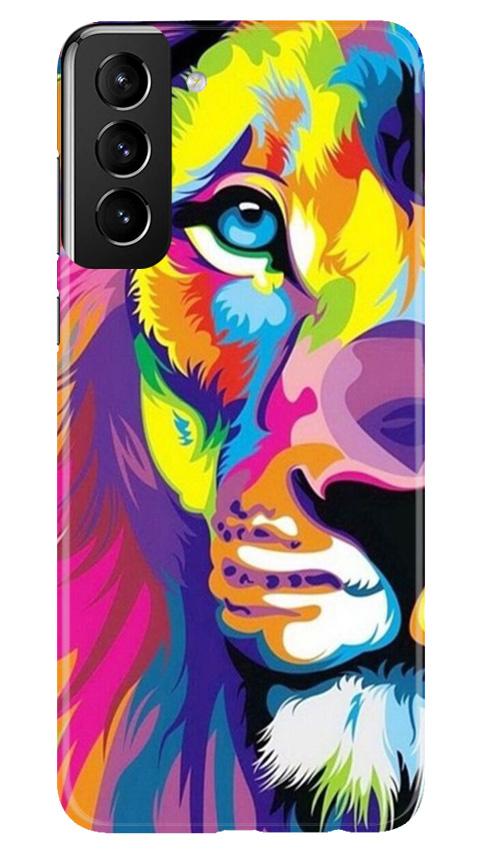 Colorful Lion Case for Samsung Galaxy S21 Plus(Design - 110)