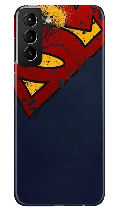 Superman Superhero Case for Samsung Galaxy S21 Plus(Design - 125)