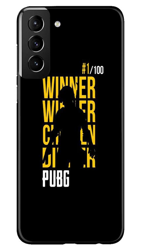 Pubg Winner Winner Case for Samsung Galaxy S21 Plus(Design - 177)