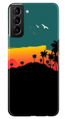 Sky Trees Mobile Back Case for Samsung Galaxy S21 5G (Design - 191)