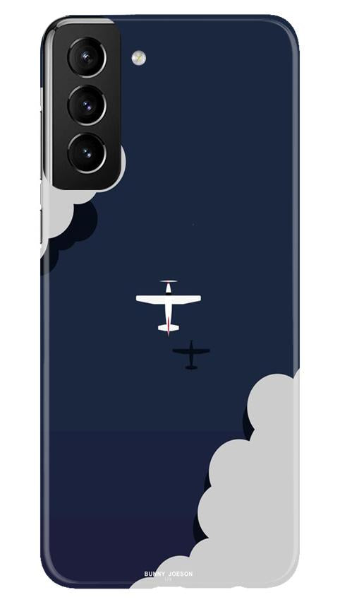 Clouds Plane Case for Samsung Galaxy S21 Plus (Design - 196)