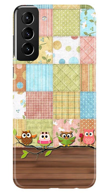 Owls Mobile Back Case for Samsung Galaxy S21 5G (Design - 202)