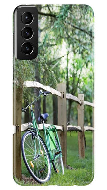 Bicycle Mobile Back Case for Samsung Galaxy S21 Plus (Design - 208)