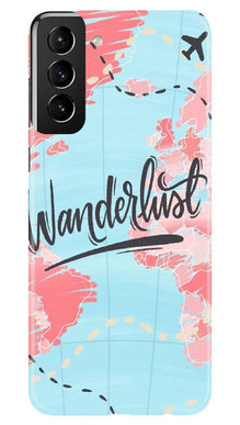 Wonderlust Travel Mobile Back Case for Samsung Galaxy S21 Plus (Design - 223)