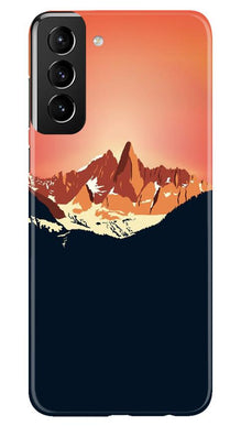 Mountains Mobile Back Case for Samsung Galaxy S21 Plus (Design - 227)