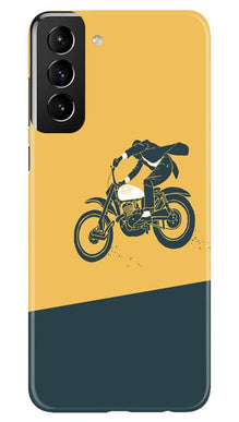 Bike Lovers Mobile Back Case for Samsung Galaxy S21 Plus (Design - 256)