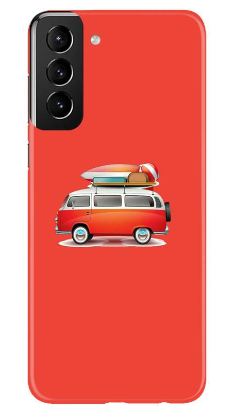 Travel Bus Case for Samsung Galaxy S21 Plus (Design No. 258)