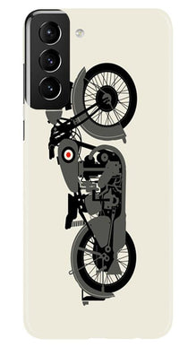 MotorCycle Mobile Back Case for Samsung Galaxy S21 Plus (Design - 259)