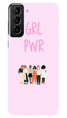 Girl Power Mobile Back Case for Samsung Galaxy S21 Plus (Design - 267)