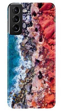 Sea Shore Mobile Back Case for Samsung Galaxy S21 Plus (Design - 273)