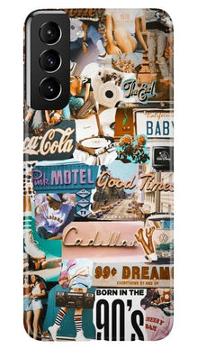 Vintage Design Mobile Back Case for Samsung Galaxy S21 Plus (Design - 284)