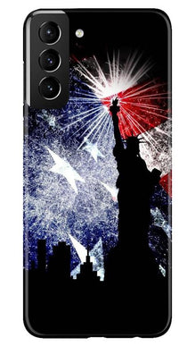 Statue of Unity Mobile Back Case for Samsung Galaxy S21 Plus (Design - 294)