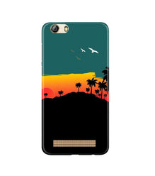 Sky Trees Mobile Back Case for Gionee M5 Lite (Design - 191)
