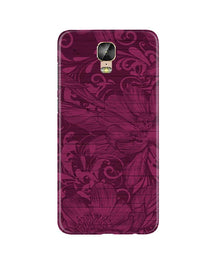 Purple Backround Mobile Back Case for Gionee M5 Plus (Design - 22)