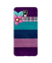 Purple Blue Mobile Back Case for Gionee M5 Plus (Design - 37)