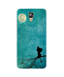 Moon cat Mobile Back Case for Gionee M5 Plus (Design - 70)
