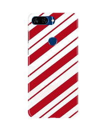 Red White Mobile Back Case for Gionee S11 Lite (Design - 44)