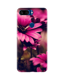 Purple Daisy Mobile Back Case for Gionee S11 Lite (Design - 65)