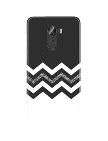 Black white Pattern2Mobile Back Case for Gionee X1 /  X1s (Design - 83)