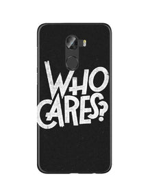 Who Cares Mobile Back Case for Gionee X1 /  X1s (Design - 94)