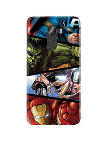 Avengers Superhero Mobile Back Case for Gionee X1 /  X1s  (Design - 124)