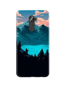 Mountains Mobile Back Case for Gionee X1 /  X1s (Design - 186)