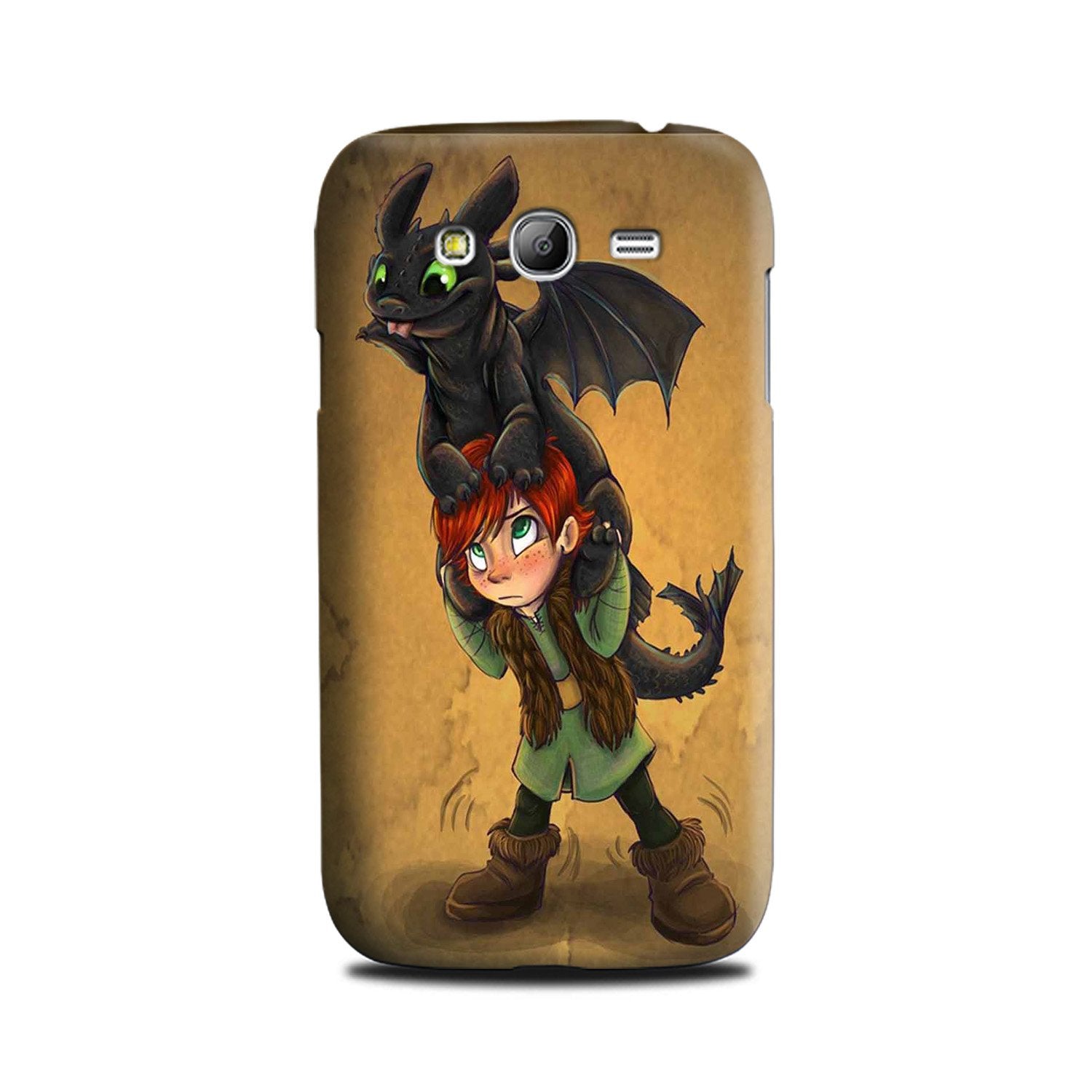 Dragon Mobile Back Case for Galaxy Grand Prime  (Design - 336)