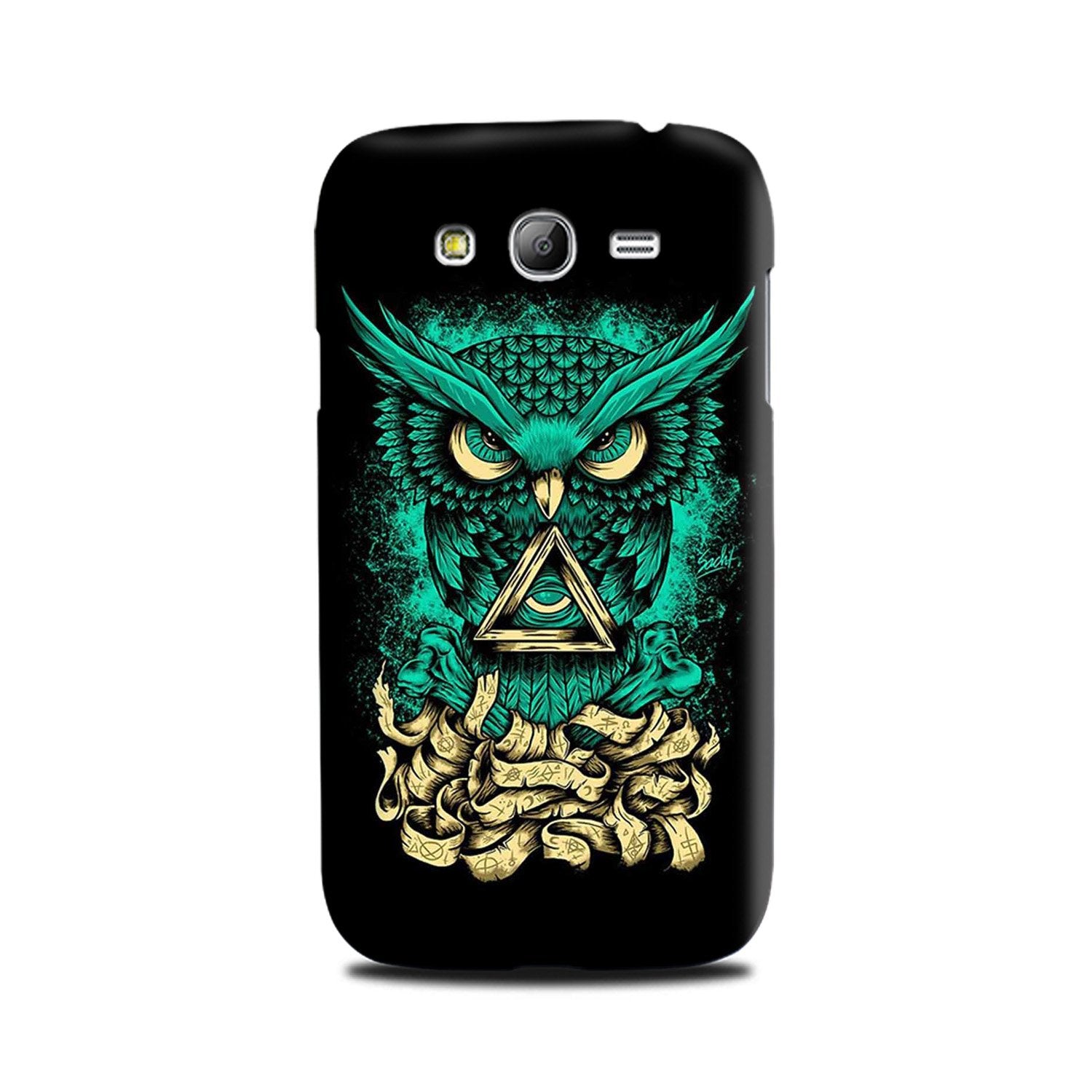 Owl Mobile Back Case for Galaxy Grand Prime  (Design - 358)