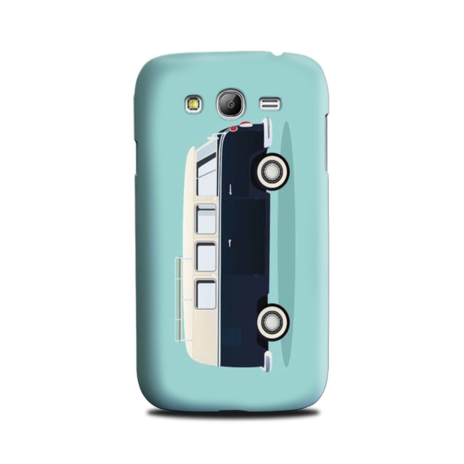 Travel Bus Mobile Back Case for Galaxy Grand Prime  (Design - 379)