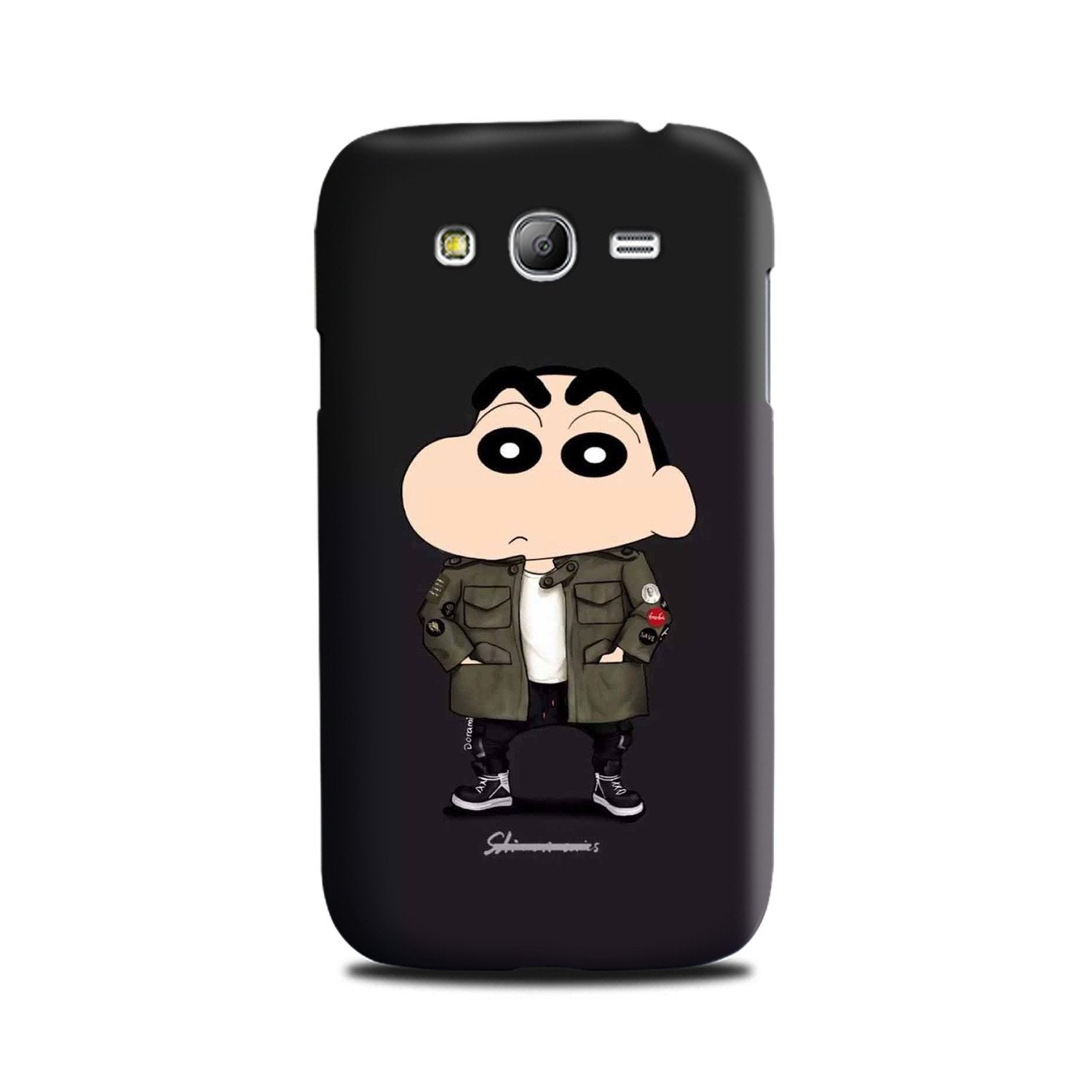 Shin Chan Mobile Back Case for Galaxy Grand Prime  (Design - 391)