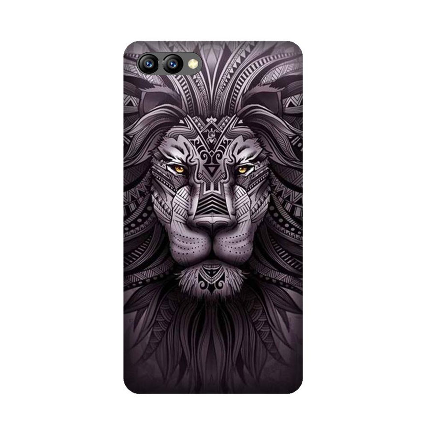 Lion Mobile Back Case for Honor 10 (Design - 315)