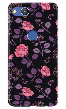 Rose Pattern Mobile Back Case for Honor 8 Lite (Design - 2)