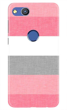 Pink white pattern Mobile Back Case for Honor 8 Lite (Design - 55)