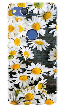 White flowers2 Mobile Back Case for Honor 8 Lite (Design - 62)
