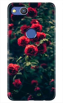 Red Rose Mobile Back Case for Honor 8 Lite (Design - 66)