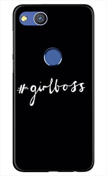 #GirlBoss Mobile Back Case for Honor 8 Lite (Design - 266)