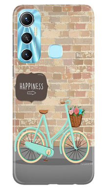Happiness Mobile Back Case for Infinix Hot 11 (Design - 53)